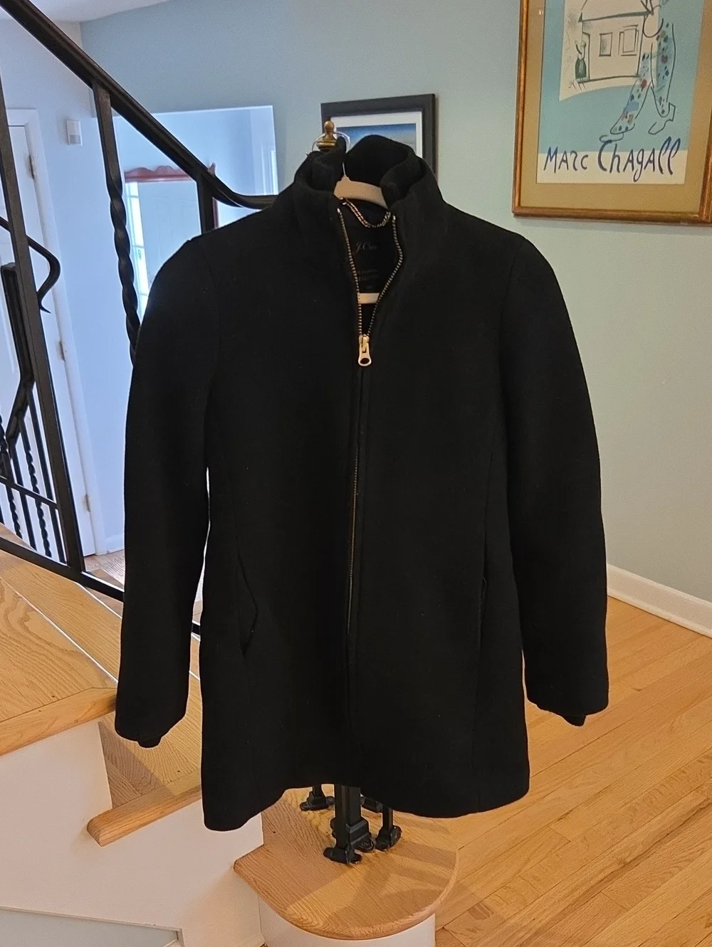 J. Crew Lodge Coat In Italian Stadium Wool, 00